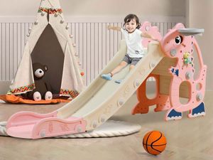 TOBOGGAN Toboggan Licorne - MAGICFOX - Glisse de 134cm - Pa