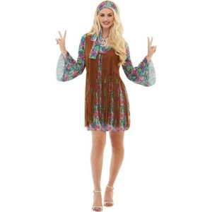 Déguisement robe Hippie chic année 70's pour femme à Paris