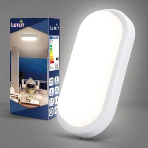 PLAFONNIER LED Lampe de cave, 18W 1500LM Plafonnier ovale App