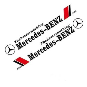 DÉCORATION VÉHICULE Autocollants décoration pour voiture stickers de porte  pour Mercedes-Benz