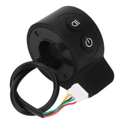Accélérateur (poignée) Pour Trottinette électrique - Commande Au Pouce Avec Interrupteur Intégré - Remplacement De Poignée D'accélération - Taille : Environ 5 Cm