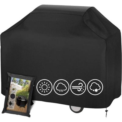 Housse de barbecue,bâche de protection BBQ extérieur,imperméable,protection UV,coupe-vent Housse de barbecue,bâche de protection BBQ extérieur,imperméable,protection UV,coupe-vent