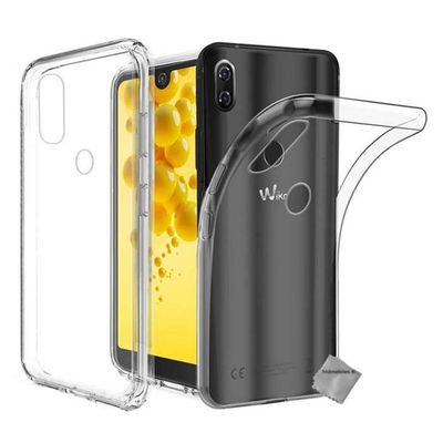 Etui housse folio - Wiko - View 5 Plus - Éco-cuir - Rose - Fermeture magnétique - Téléphonie