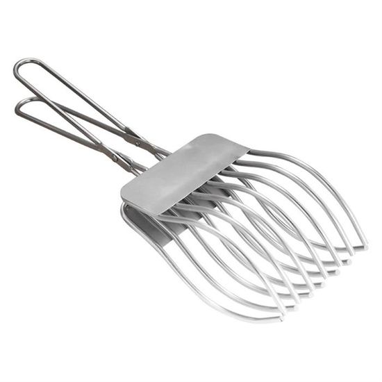 Pince Guide COUPE TRANCHE pour rôti saucisson .... en ALUMINIUM - An 70