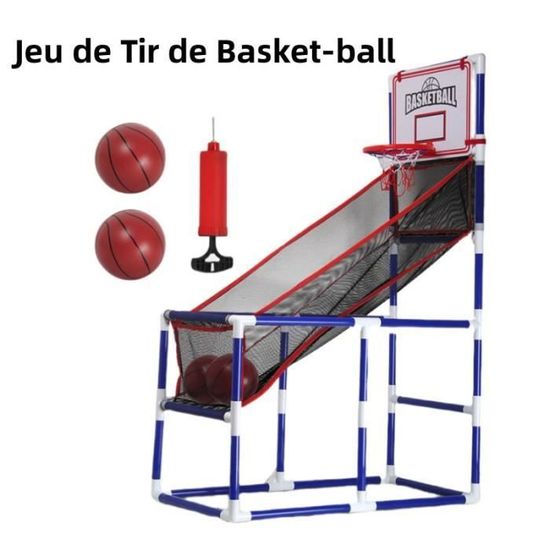 Panier De Basket Enfant 5 En 1 – Hauteur Réglable 80-118 Cm, Avec Ballon, Football, Golf Et Lecteur Musique – Pour 3-8 Ans - 11