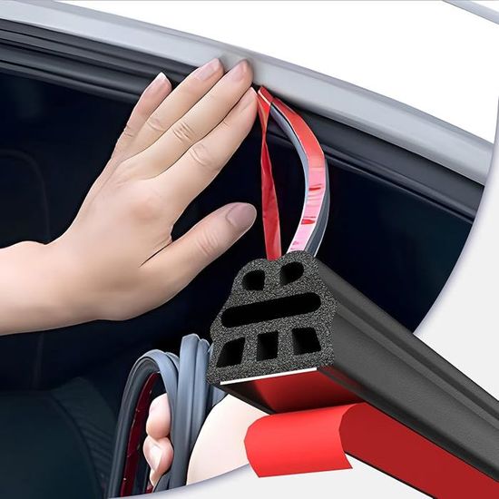 Joint de porte de voiture universel 6 - Profilé d'étanchéité en
