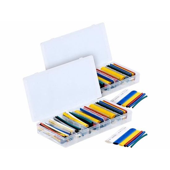 Coffret Gainess Thermo-Rétractables Draper 72878 - 95 Pièces Assortiment Multicolore