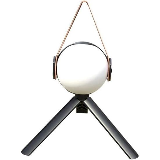 Lampe De Camping Télescopique Portable LED - Rechargeable - Avec Trépied - Pour Travail Et Extérieur