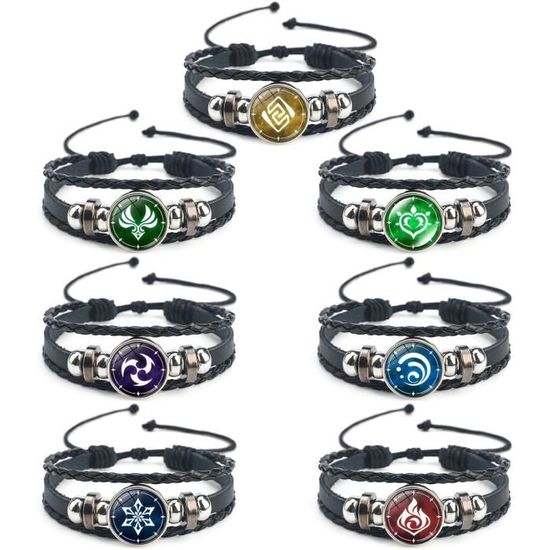 Genshin Impact Dieu Oeil Capsule Sangle Mondo Séries Complet Set 6