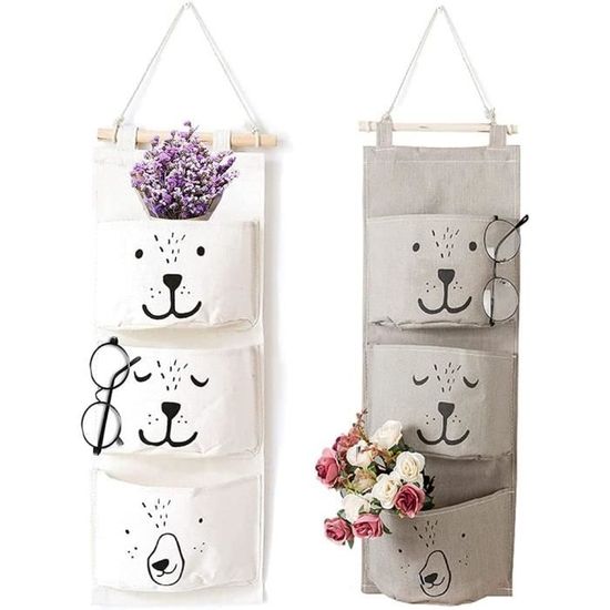 Poche De Lit 1 Pièce Organisateur De Chevet Sac Organiseur De Rangement