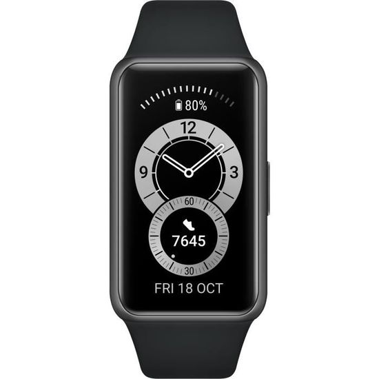 HUAWEI Band 6 - Montre connectée - Ecran FullView AMOLED 1.47"" - Noir