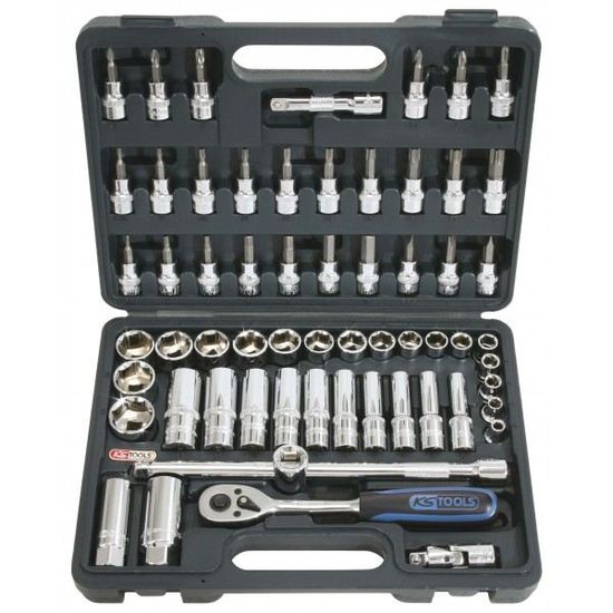 BRILLIANT TOOLS Douille 6 Pans Creux 3/8" 7mm - Acier Chrome Vanadium - Qualité Professionnelle