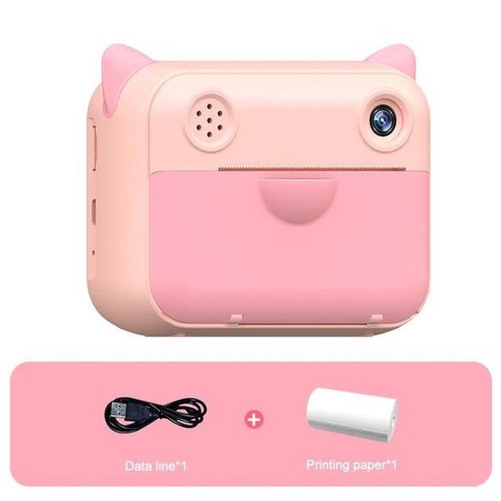 RUMOCOVO® Appareil photo thermique à impression instantanée pour enfants, appareil photo