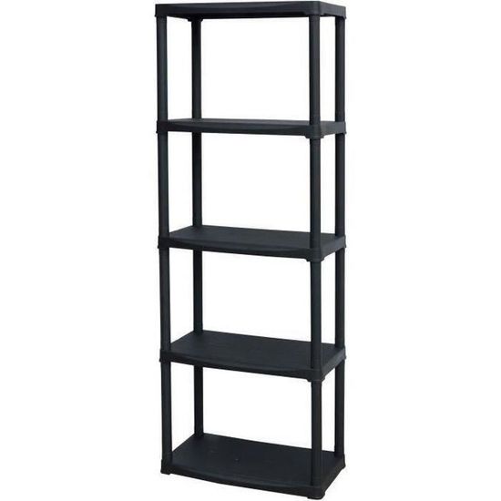 Tood Etagere En Resine 5 Tablettes Hauteur 176 Cm Largeur 60 Cm