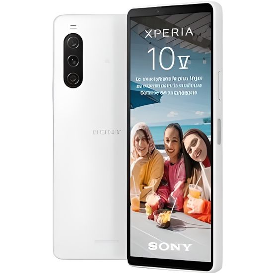 Smartphone Sony Xperia 10 V 6,1" 5G Double SIM 128 Go Blanc