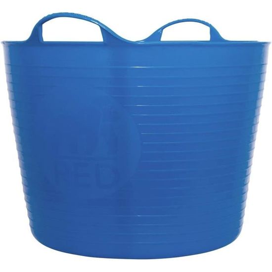 Tubtrugs - Baquet Souple 35 Litres Avec 2 Anses En Matériau Recyclé - Vert, Parfait Jardin Et Bricolage