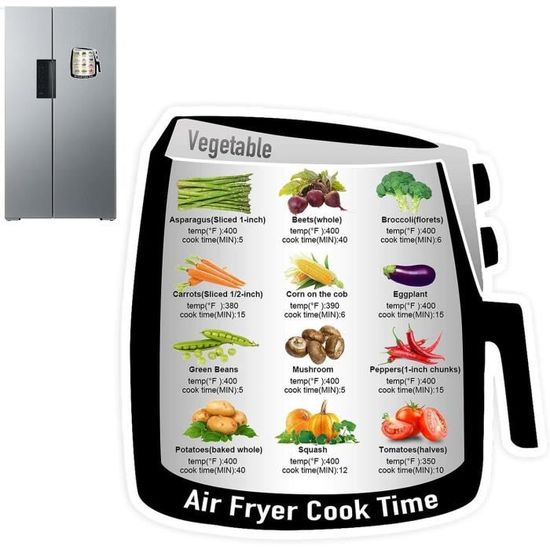 Clips Magnétiques Silicone Pour Friteuse à Air - Lot De 4 - Fixent Papier Sulfurisé, évitent Les Rayures - Noir
