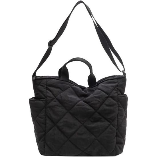 Sac à Main Bandoulière Matelassé Beige Latte - Grand Modèle Femme - Neuf Avec étiquettes