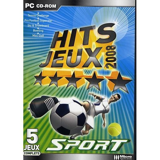 Hits Jeux 2008 Sport / Jeu PC Cd-Rom