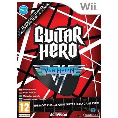 Activision Guitar Hero Van Halen / Jeu Console Nintendo Wii