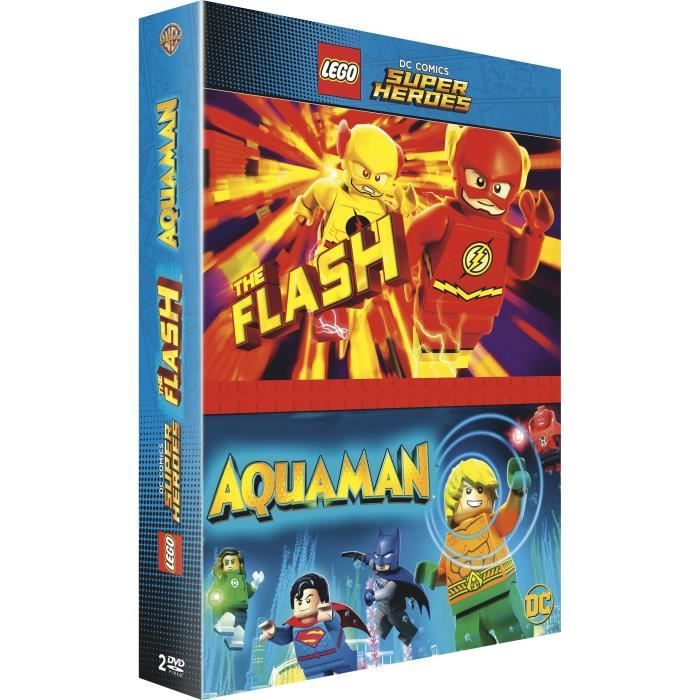 Coffret DVD Lego 2 films : Aquaman, the Flash - Cdiscount DVD