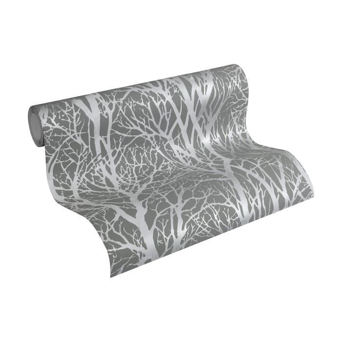 AS Creation Papier peint intissé Collection Life 3, Gris, 300943