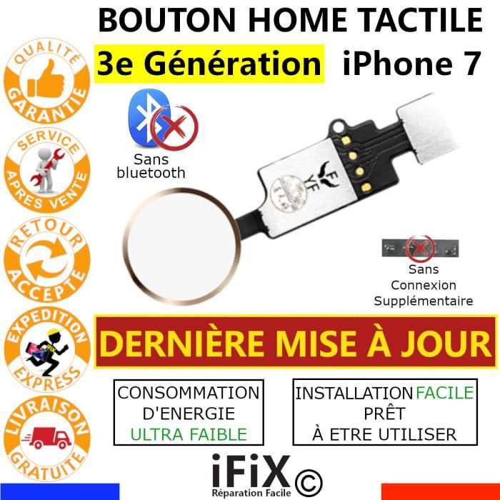 Bouton home iPhone 7 OR