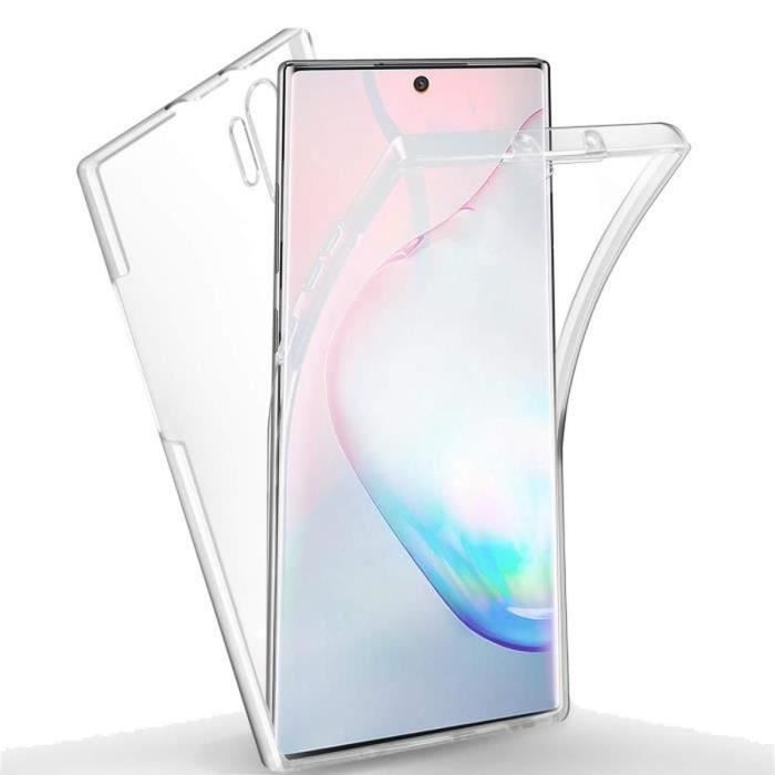 coque 360 Samsung Galaxy NOTE 10 plus / pro transparente