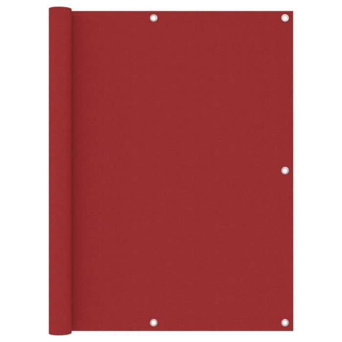 NEW Elégant PARAVENT extérieur Séparation de pièces Décor Moderne- Écran de jardin Paravent de Balcon Brise Vue Rouge 120x400 4320