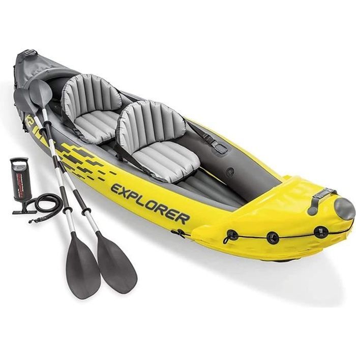Kayak Gonflable 3 Places Rockside Grand Voyager Supercharged