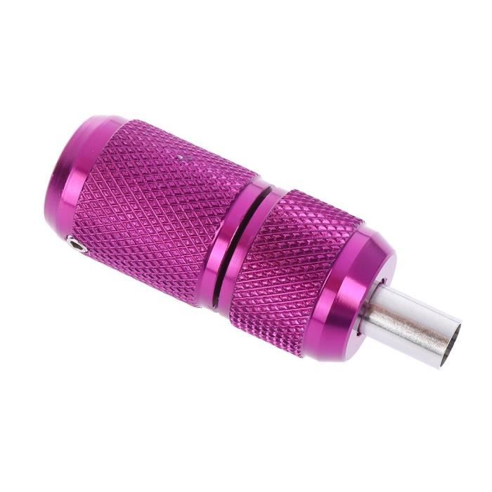 Alliage d'aluminium professionnel Machine à tatouer poignée en acier inoxydable aiguille barre Tube outil de tatouag W9037