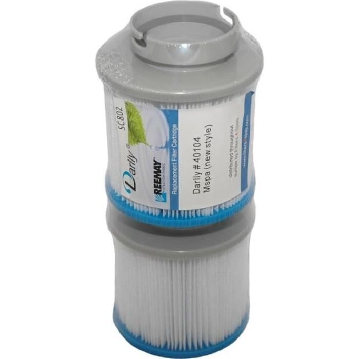 Lot de 2 Filtres pour Spa MSPA ou CAMARO 10,5 cm