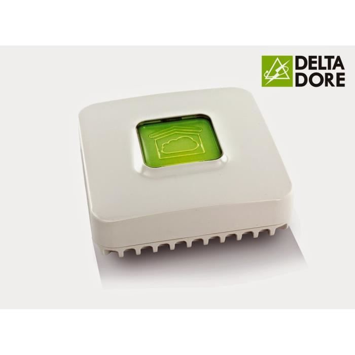 Delta Dore Box maison connectée Tydom 1.0. Box domotique - contrôle à distance - compatible contrôle vocal - 6700103