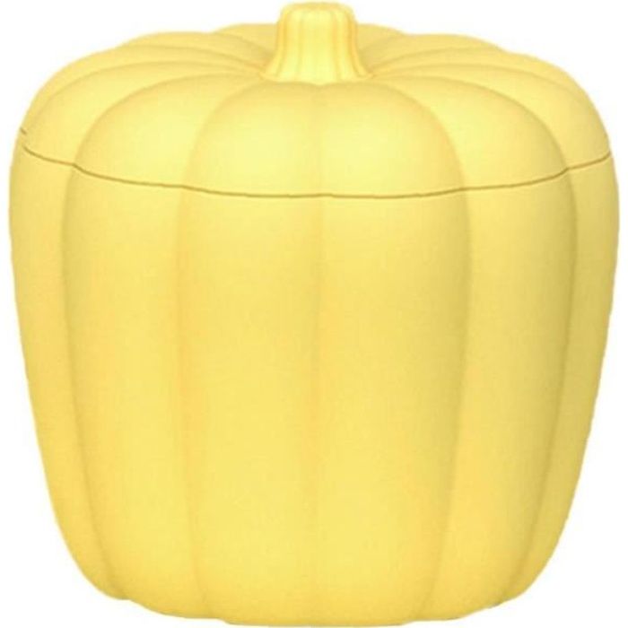 Seau à glace Ice Cube Maker Ice Maker seau avec couvercle 60 cubes en bouteille boissons Cooler jaune