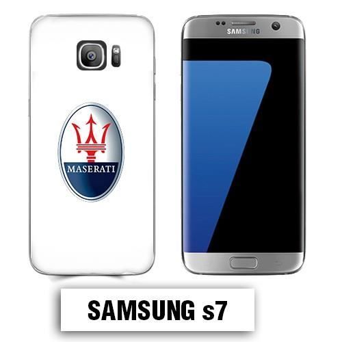 Coque Samsung S7 logo Maserati