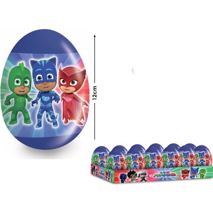 PYJAMASQUES Maxi Œuf Surprise 12cm - Gadget Enfant