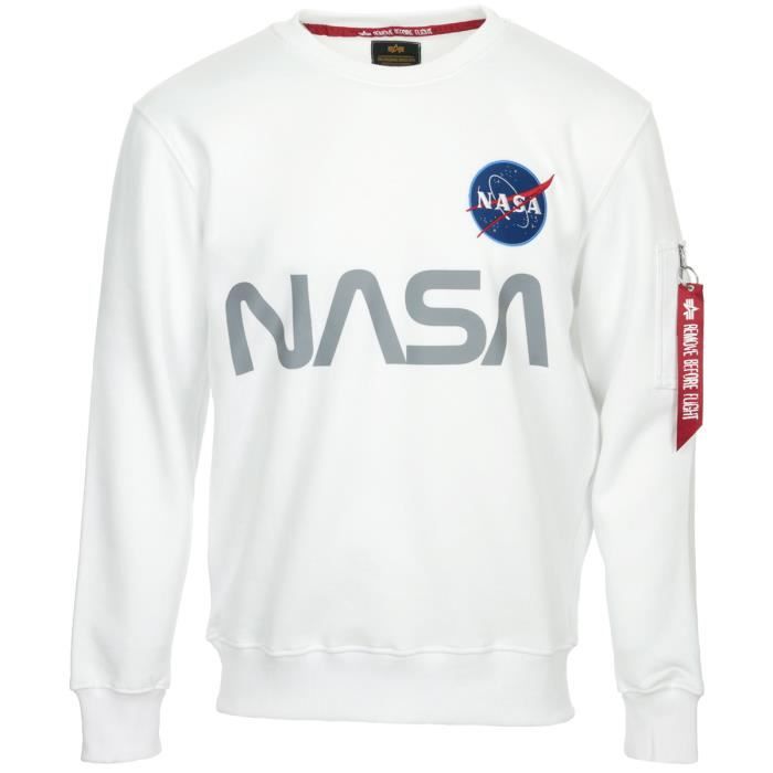 Sweat - Alpha Industries - NASA Reflective Sweater