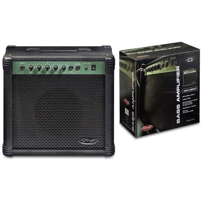 STAGG Ampli Basse 20 W RMS