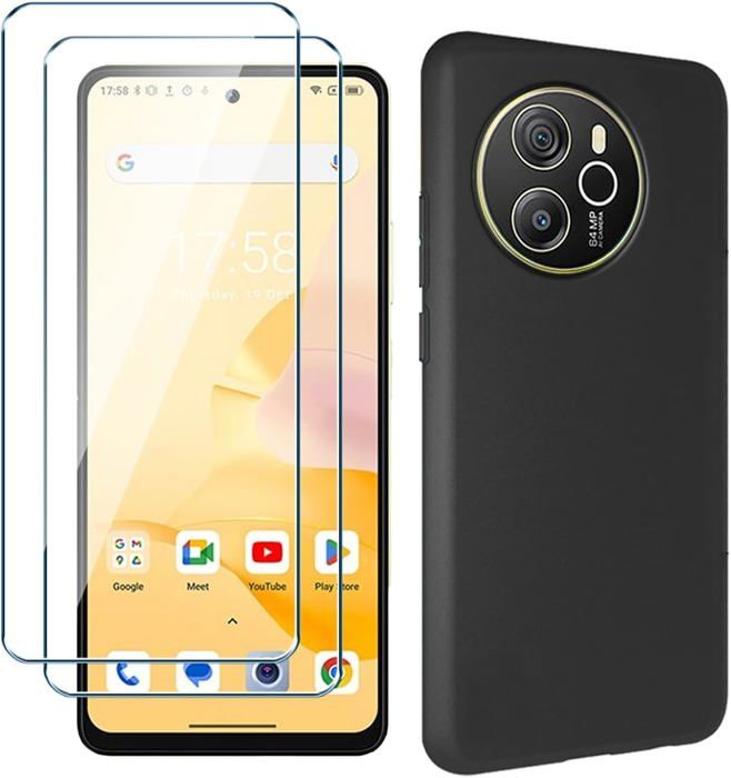 Coque TPU Souple Effet Daim Pour Huawei Honor Play - Étui Portefeuille Antichoc Ultra Fin Avec Porte-Cartes, Support Pliable Et Fermeture Magnétique (Blanc)
