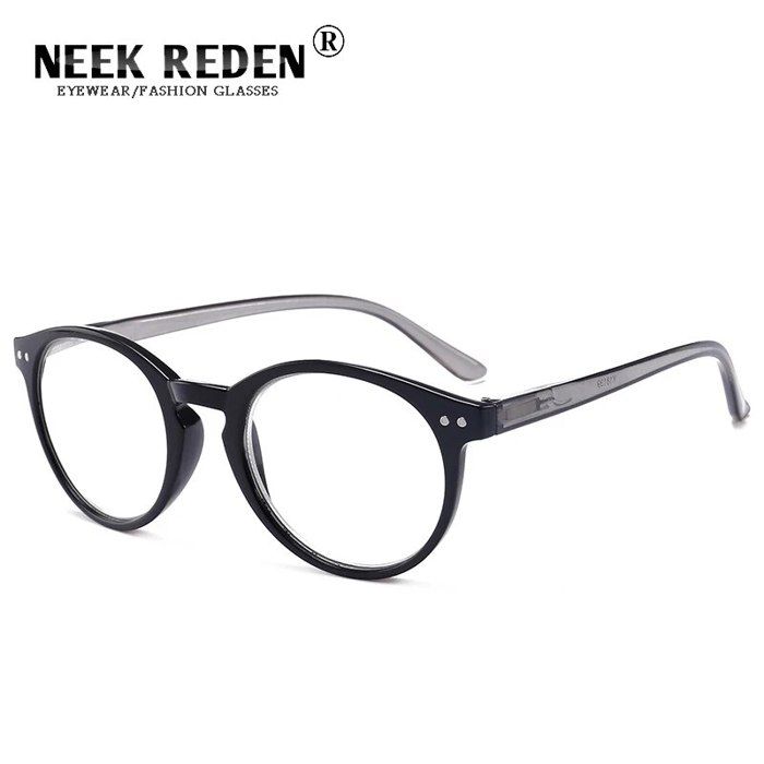 Lunettes Rondes Métal Gris Lunettes De Lecture Rondes Vintage Métal Gris Argent - Dioptrie +2.5 - Monture Fine Mixte Homme Femme Lunette Loupe