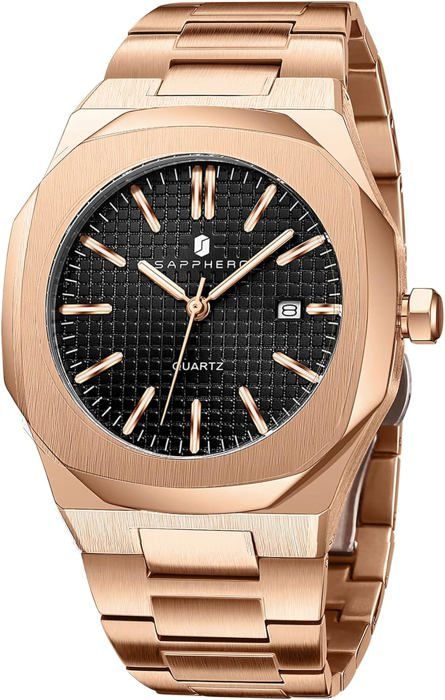 Montre Bracelet Homme SOKI Acier Inoxydable Argentée - Mouvement Quartz