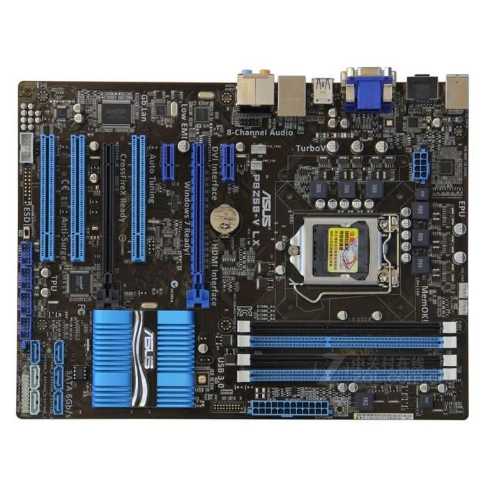 Carte mère ASUS P8Z68-V LX Intel Z68 LGA 1155 4xDDR3 32GB ATX - Asus