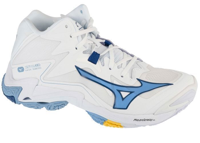 chaussures de volleyball Unisexe - Blanc - Mizuno Wave Lightning Z8 Mid chaussures de volleyball Unisexe - Blanc - Mizuno Wave Lightning Z8 Mid