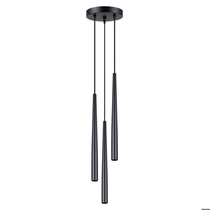 Lampe à pied - SOLLUX LIGHTING - Bliss 3P - Noir - Métal - Design contemporain Lampe à pied - SOLLUX LIGHTING - Bliss 3P - Noir - Métal - Design contemporain