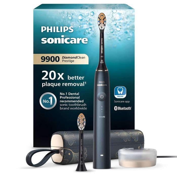 Brosse à dents électrique Philips Sonicare DiamondClean Prestige 9900 HX9992/42 Bleu nuit