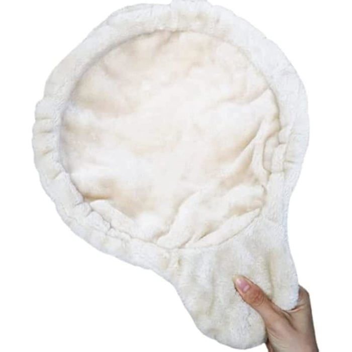 Hamac pour chat en peluche douce - convient aux structures descalade à faire soi-même et aux installations de cadres suspendus