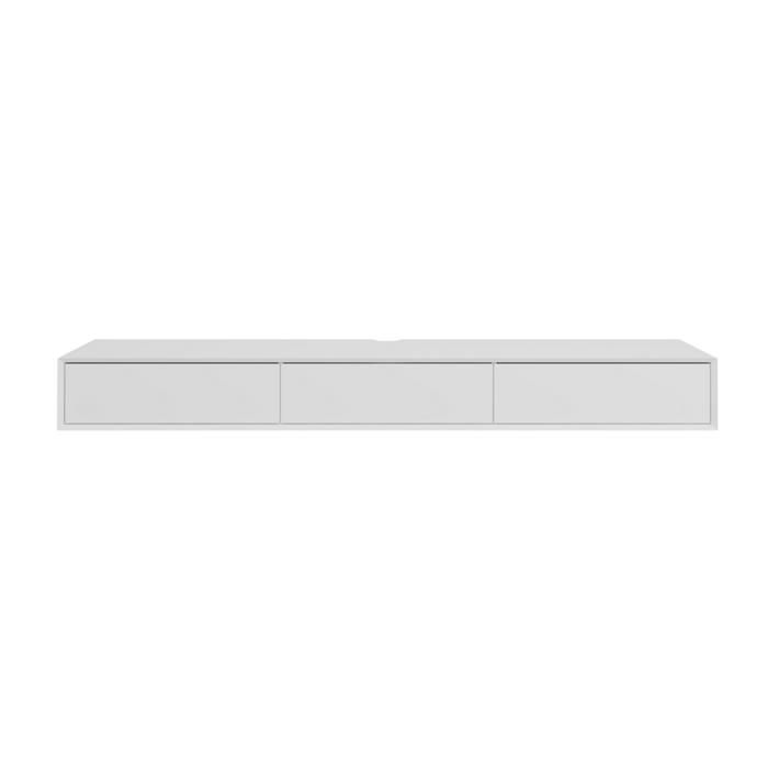 CALICOSY - Meuble TV L200 cm ORELIA - Blanc