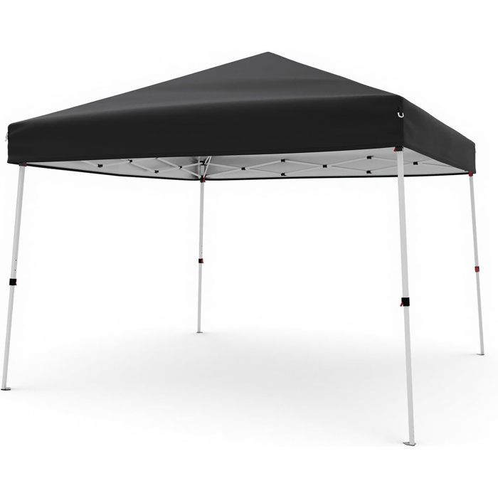 Garvee Tonnelle Pliantetonnelle de jardin pliante anti-uvabri de jardin Pliableimperméabletissu OxfordNoir 3x3m