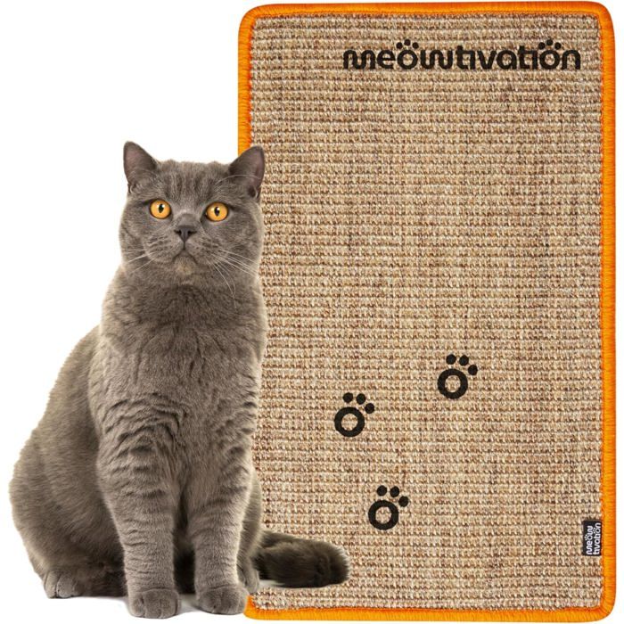 Tapis griffoir pour Chats Tapis en sisal Naturelrésistant et Multifonctionavec