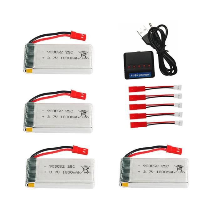 Batterie Rechargeable CR2 280mAh 3.7V Li-Ion - Pour Lampe Torche, Viseur, Lumière - Chargeur Inclus ?